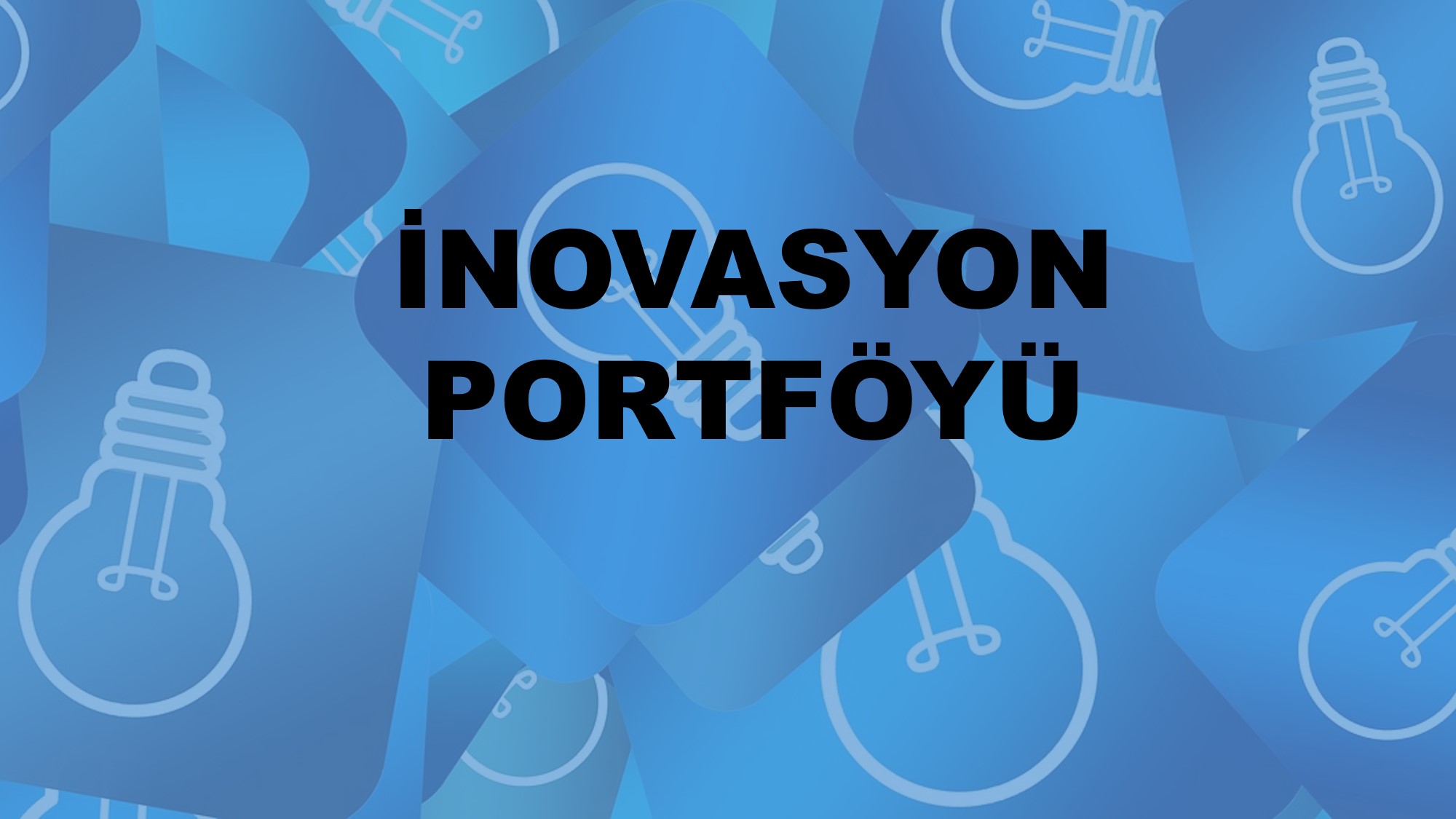 Dengeli bir Kurumsal İnovasyon Portföyü için İki Araç
