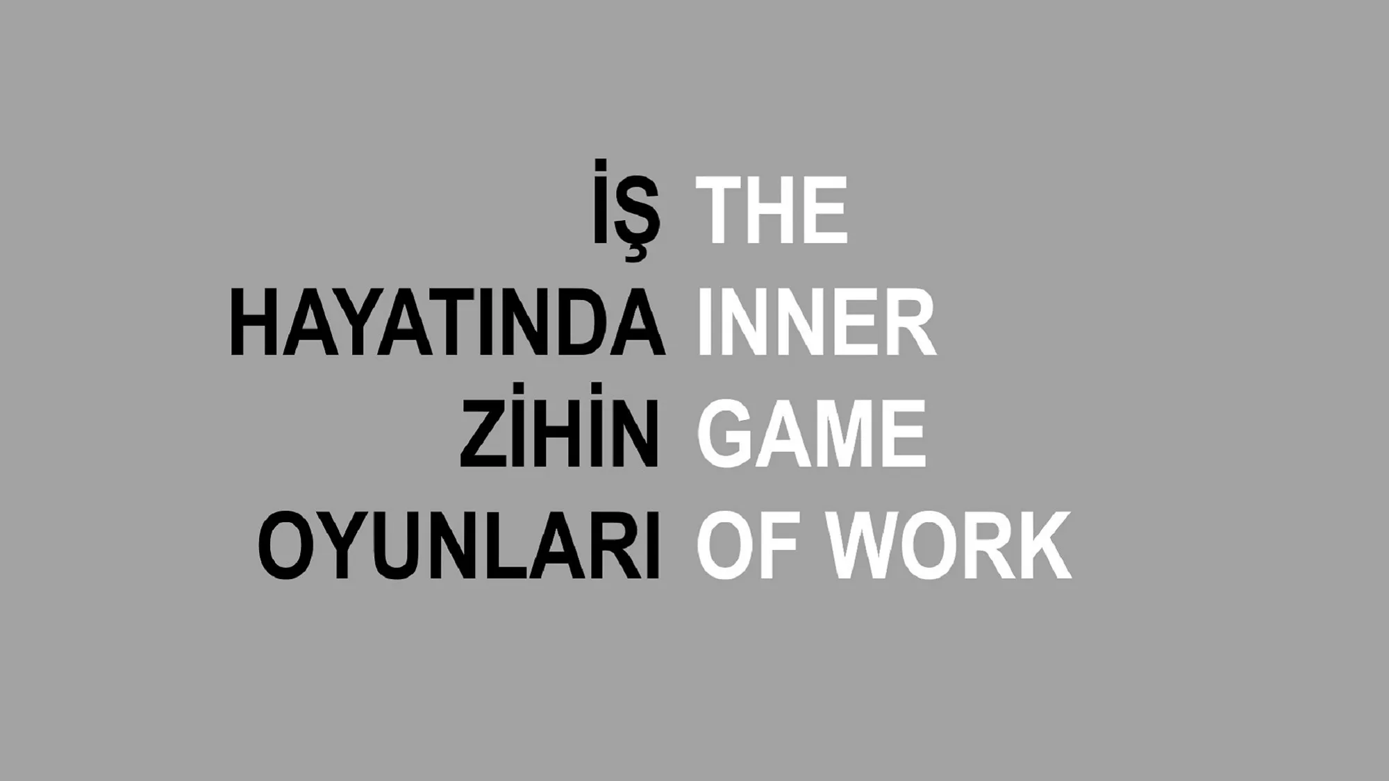 İş Hayatında Zihin Oyunları - Uğur Cem Yıldız