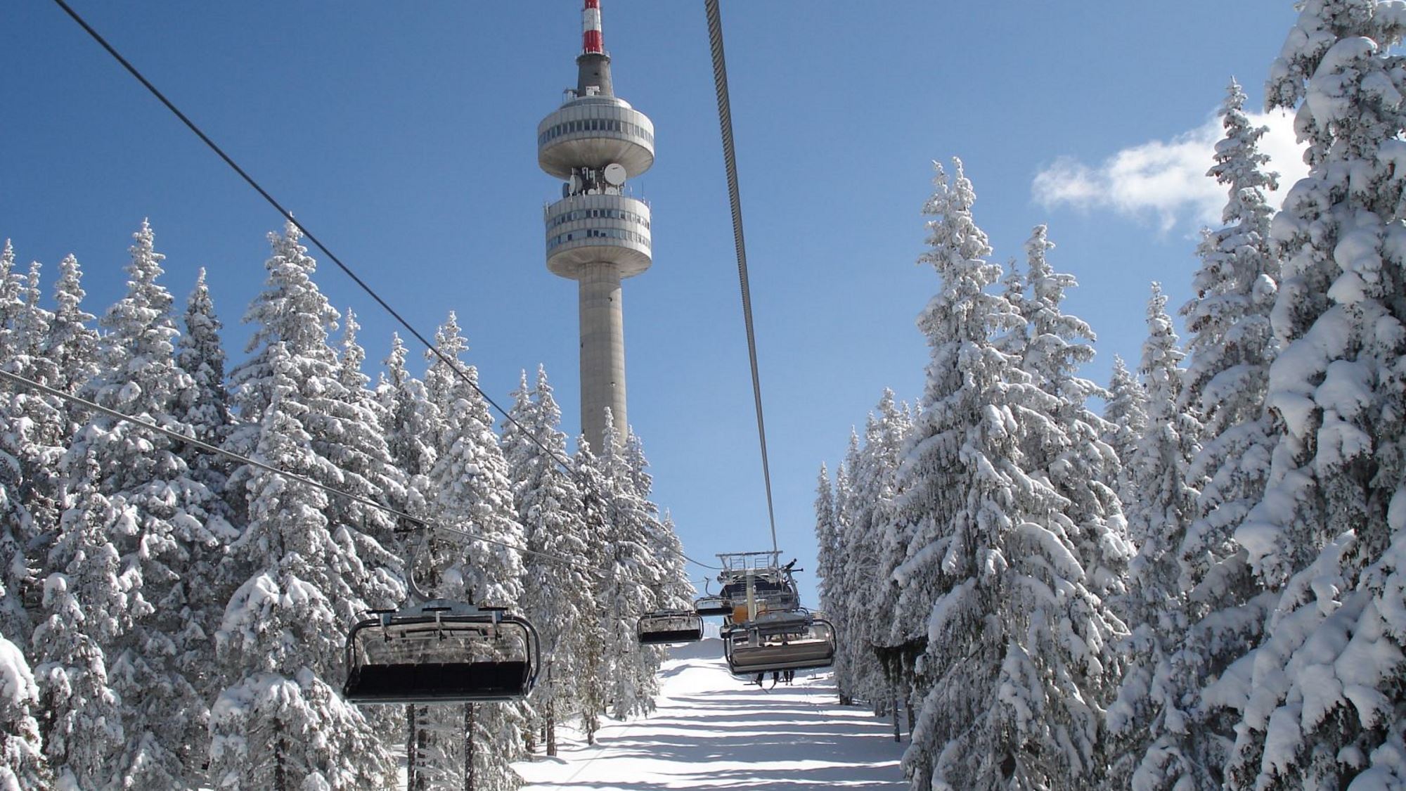 Pamporovo’da Kayak